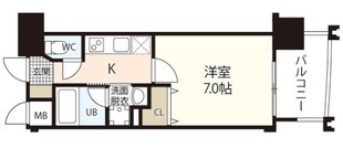 広島駅 徒歩9分 6階の物件間取画像